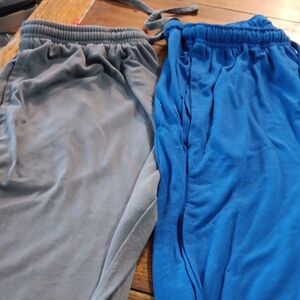 Athletic Works Gray and Blue Mens Lounge pants  Bundle